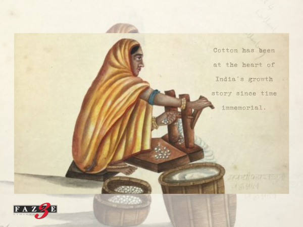 The history of textile is intertwined with the freedom struggle of India.